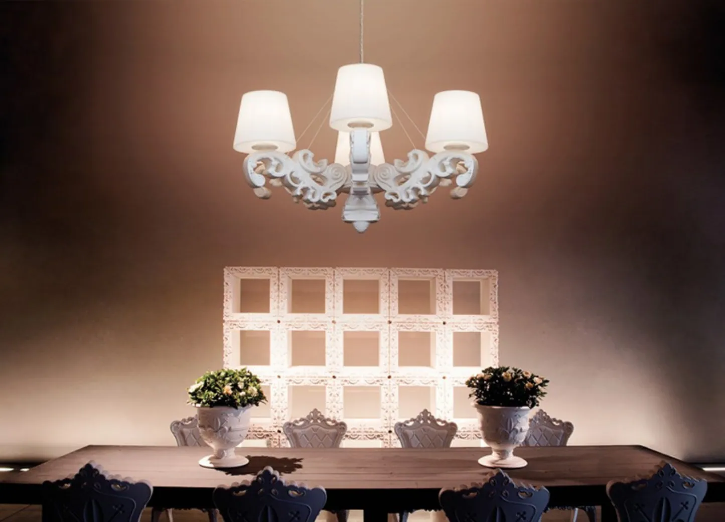 Lampadario Crown Of Love Slide Design